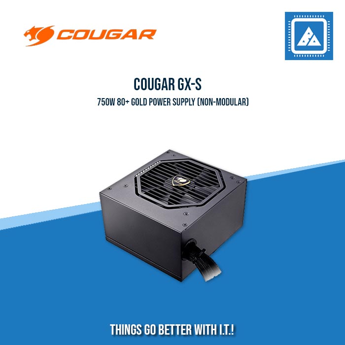 COUGAR PSU GX-S 80 PLUS GOLD / 650W | 750W / FIXED OUTPUT CABLE COUGAR PSU GX-S 80 PLUS GOLD / 650W | 750W / FIXED OUTPUT CABLE